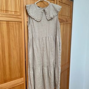 Linen Fox Molly Beige Dress